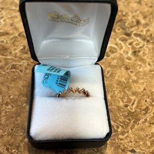 Belk & Co Rose Gold Diamond Ring